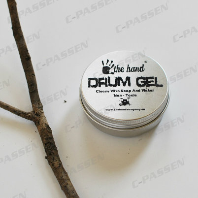 High-End Oxidized Silver Cosmetics Cream Jar