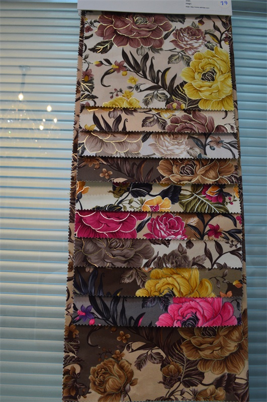 Curtain Fabric with Printed Styled-Cheap Price EDM0547