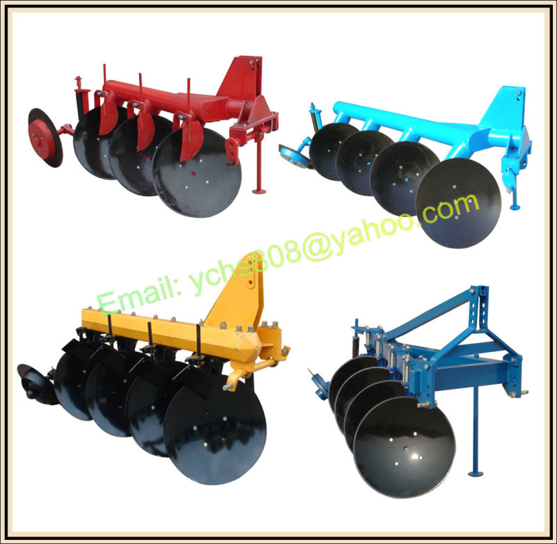 Agriculture Farm Tool 3 Pipe Disc Plough for Yto Tractor