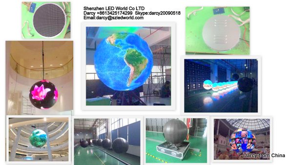 Professional Supplier LED Ball Display Screen