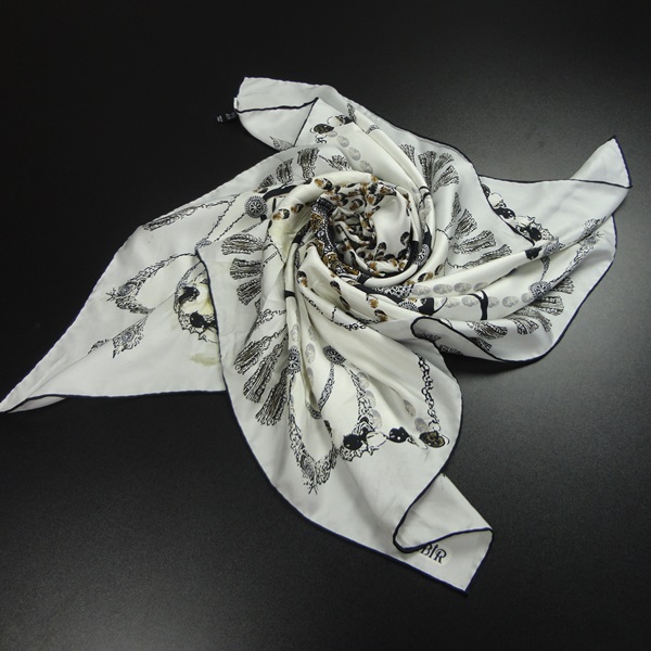 Digital Print Silk Handkerchief for Lady