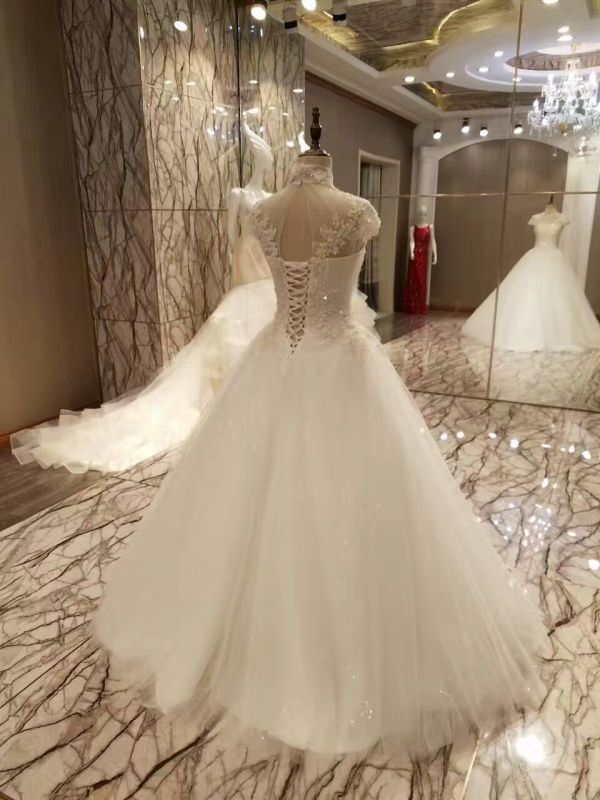 New Arrival 2017 Top Princess Marriage Floor Length Wedding Dresses