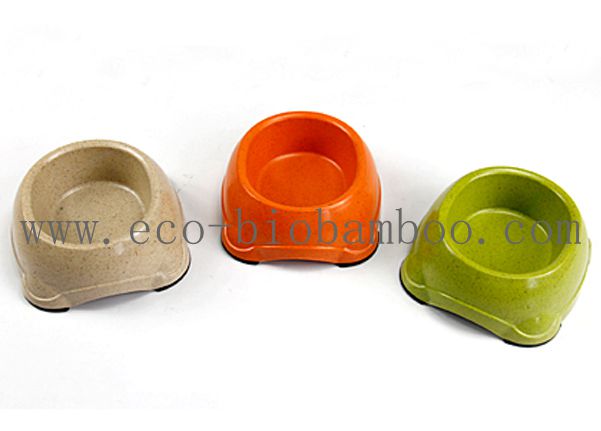 Bamboo Fiber Pet Supply Bowl (BC-PE6008)