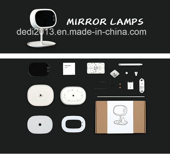 New Design Rechargeable Touch-Sensitive Lighted Cosmetic Make up Mirror / LED Mirror Lamp