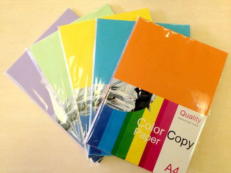 A4 Letter Size Colorful Paper for Office Printing