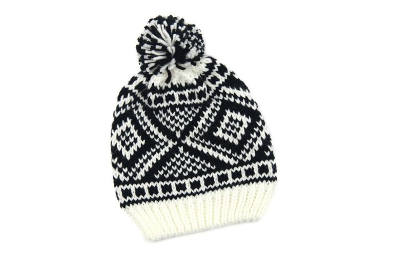 Unisex Knitted Jacquard Winter Warm Hat Beanie (HW150)