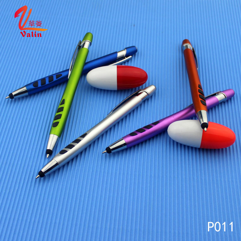 Promotional Gift Items Plastic Stylus Ball Pen