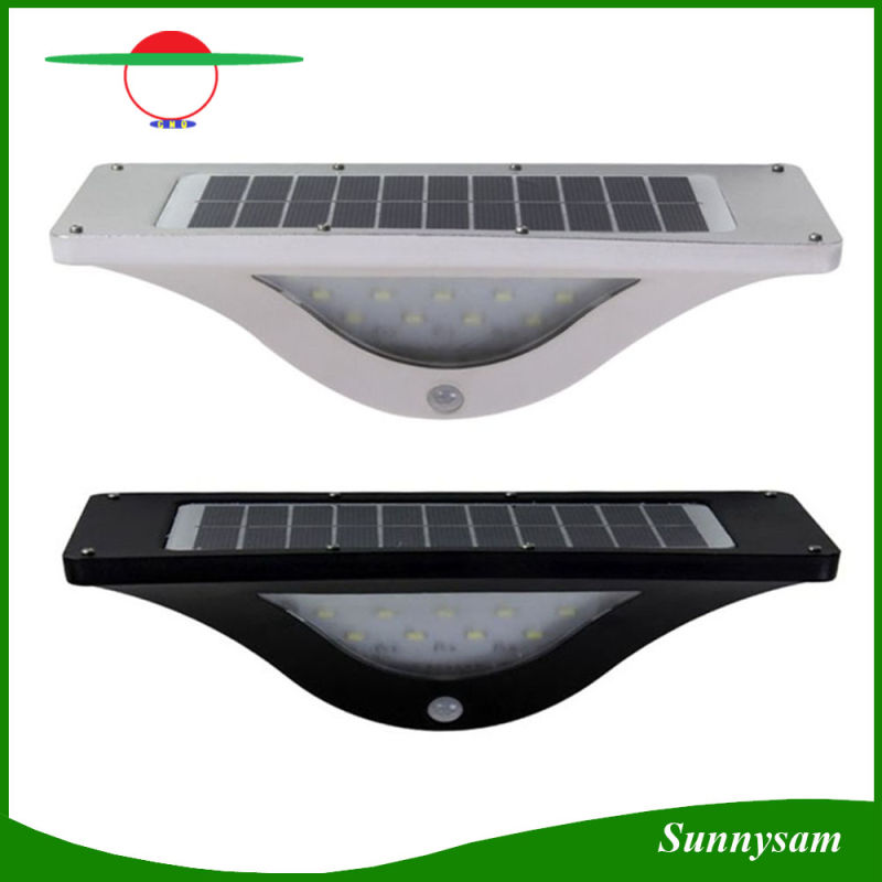 5.5V 16 LED White Light Outdoor Solar Motion Sensor Light for Yard / Garden / Home / Driveway / Stairs