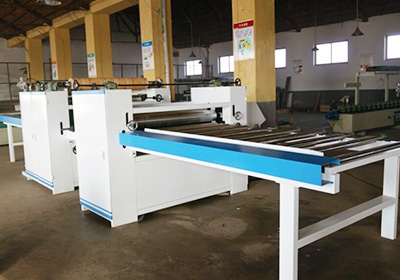 Woodworking Double Side Paper Laminating Line