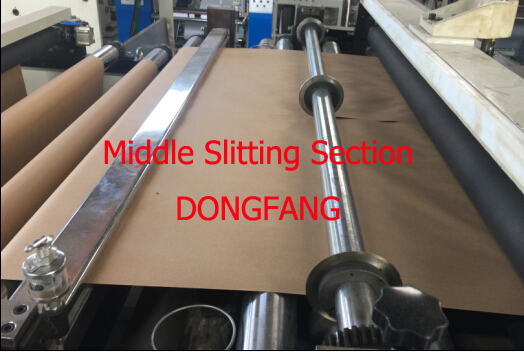 D Type Sheeting Machine with Hydraulic Shaftless Loading System