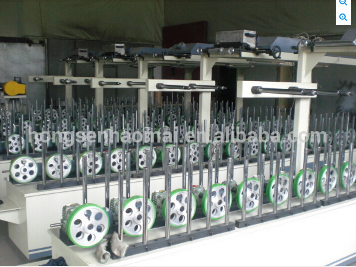 Wood Profile Wrapping PVC and Veneer Roller Press Machine