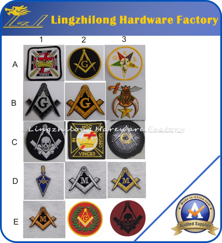 Wholesale Masonic Regalia Free Mason Items Alloy Emblems