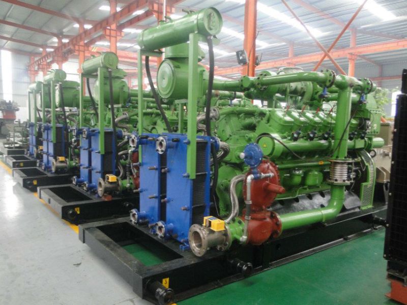 Cheap Price 400kw Coal Gas Genset with Electric Power Motor