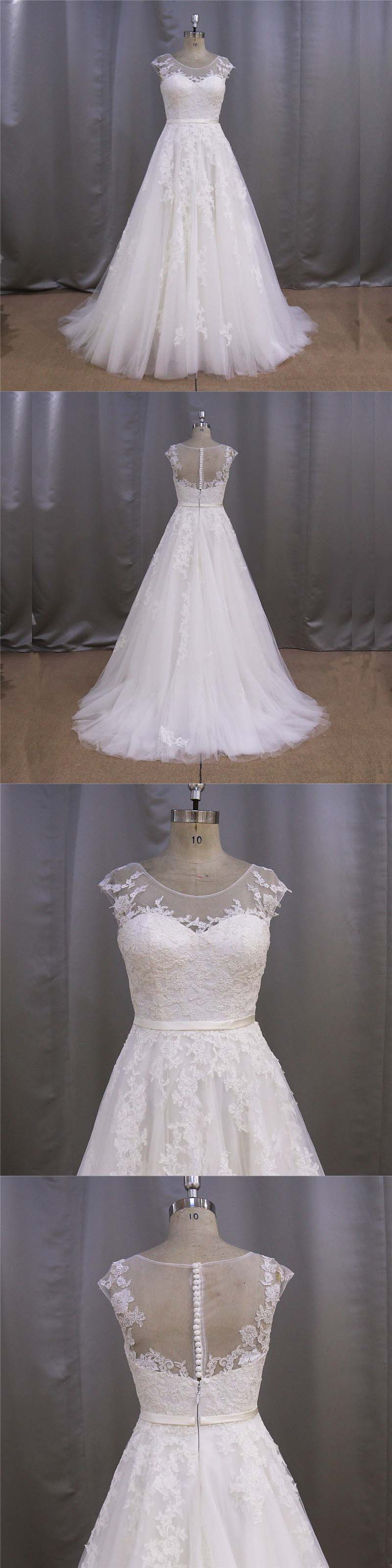 Cap Sleeve Western Styles Wedding Dress