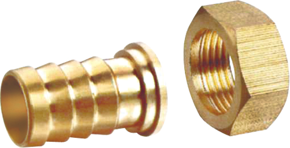 Brass Threaded Water Meter Connector Fitting (a. 0404)