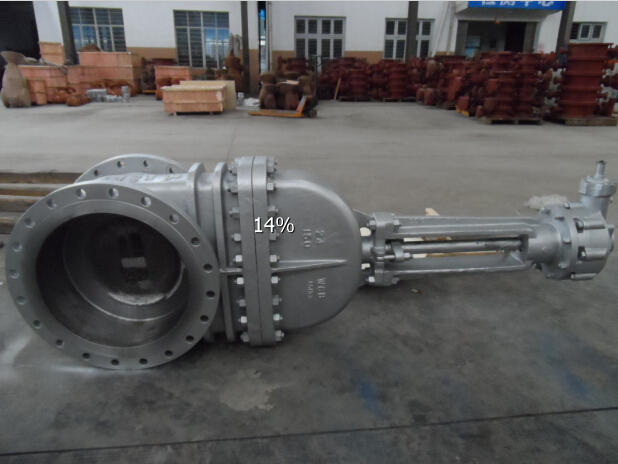 Class150 24inch Carbon Steel Flange Gate Valve with Flexible Wedge