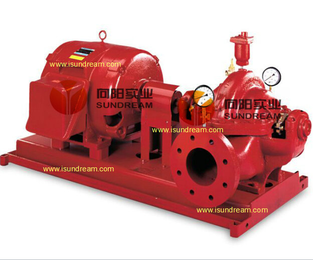 Wear Resistant Mineral Processing Centrifugal Split Case Pump