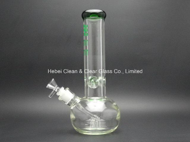 Wholesale Classic 9mm Thick Glass Water Pipe with 18.8mm Joint and 3 Pinch Holes