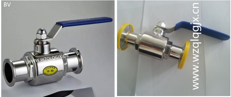 Sanitary Stainless Steel Three Way Ball Valve