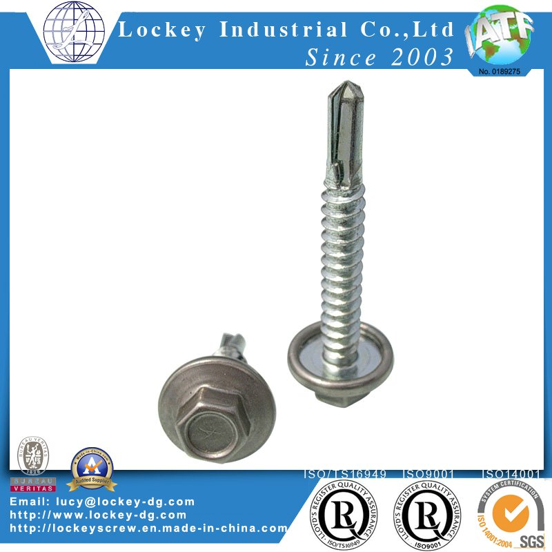 Hex Washer Head Self Drilling Screw Tek Screw