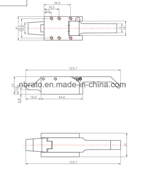 Stainless Steel Freezer Door Lock