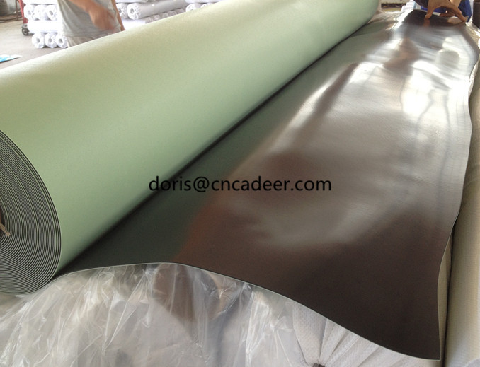 PVC Liner with Black, White, Blue, Green Color