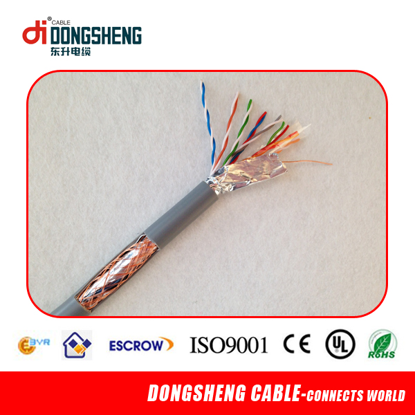 CAT6 SFTP Network Cable with CE, RoHS, ISO