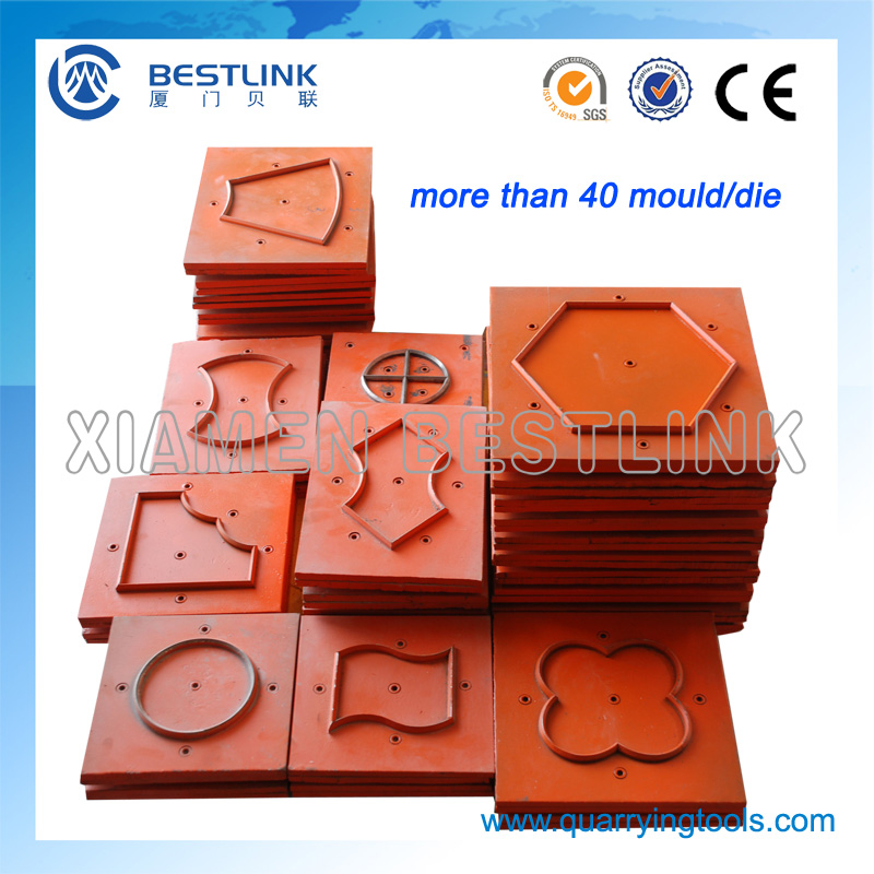 Hydraulic Pressing Stone Remnant Recycling Machine Making Paver Tiles