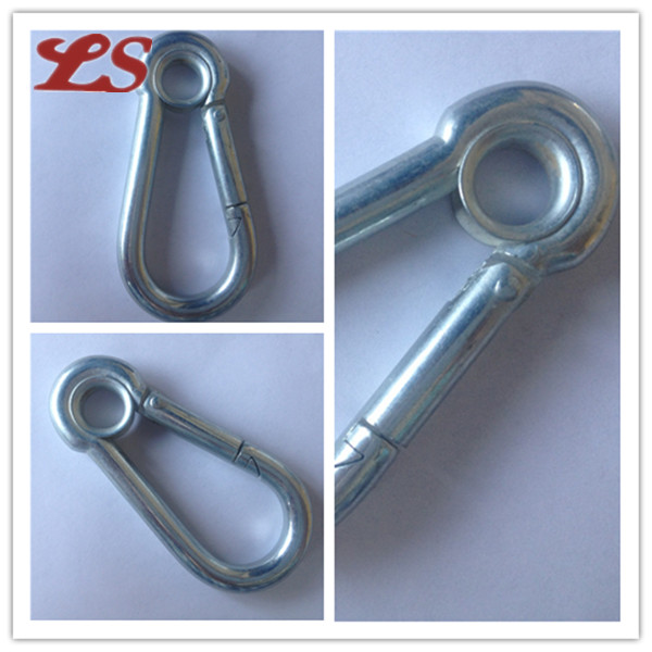 Galvanized Snap Hook with Eye