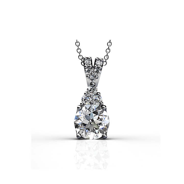 Destiny Jewellery Crystal From Swarovski Queenie Pendant & Necklace