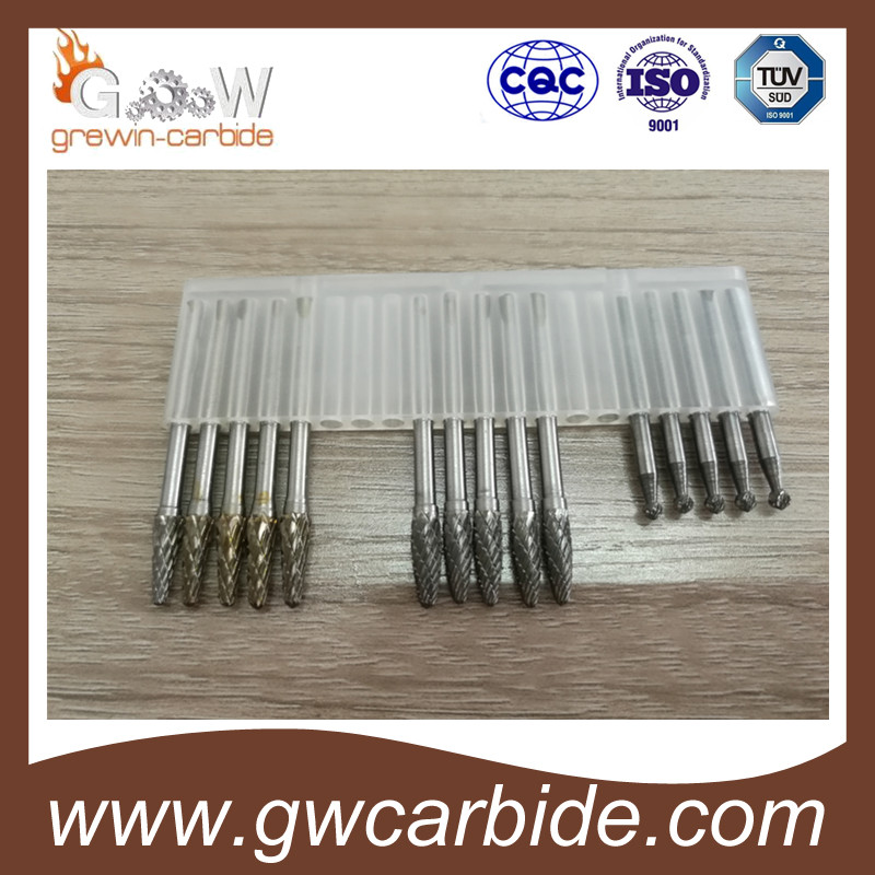 Tungsten Carbide Rotary Burrs with Various Sizes