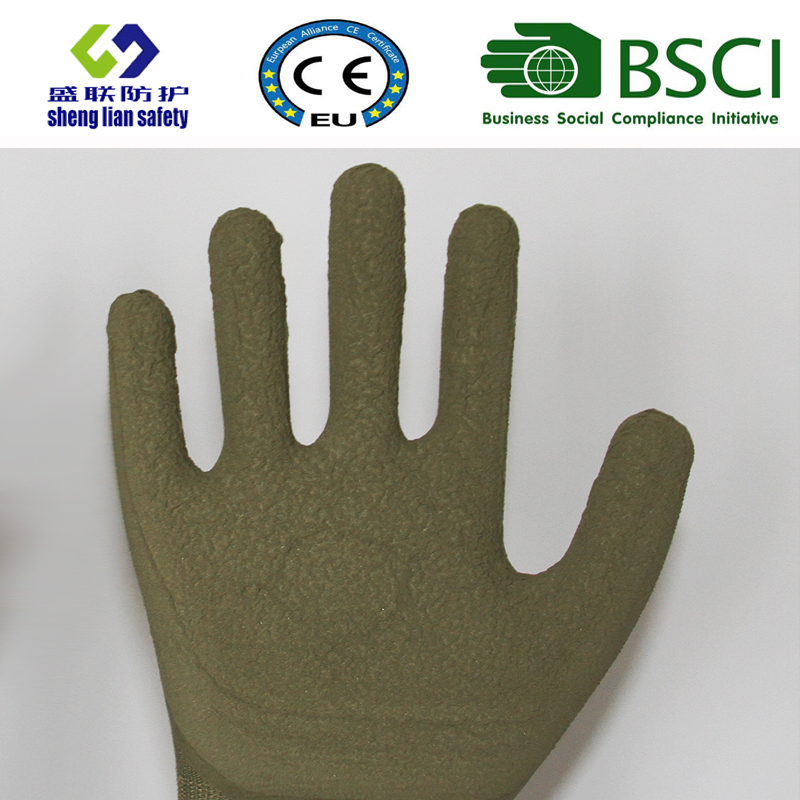 Glove Foam Latex Coated Gardening Working Gloves