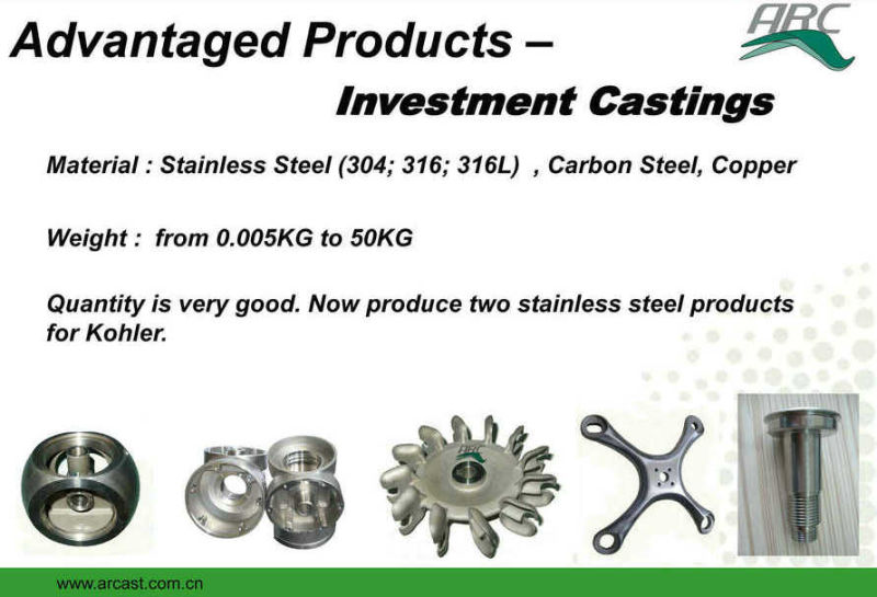 OEM Stainless Steel Precision Casting Parts