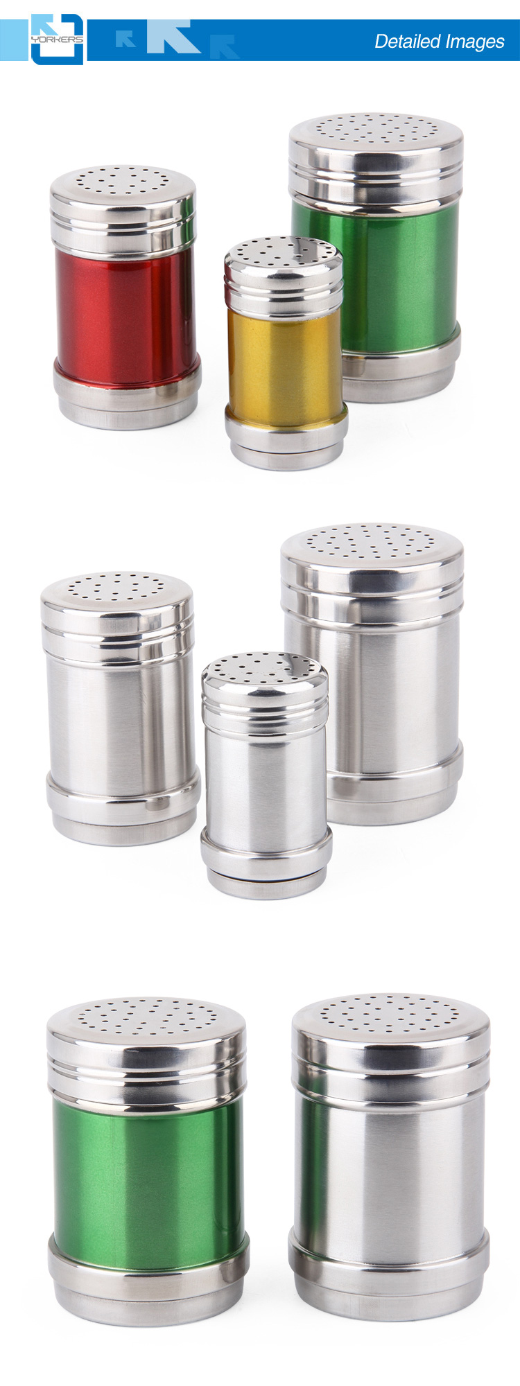 Cheap and Hot Sales Stainless Steel Pepper & Spice Bottle