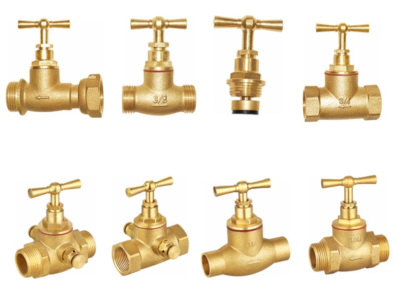 Brass Stop Valve for Water (a. 0150)