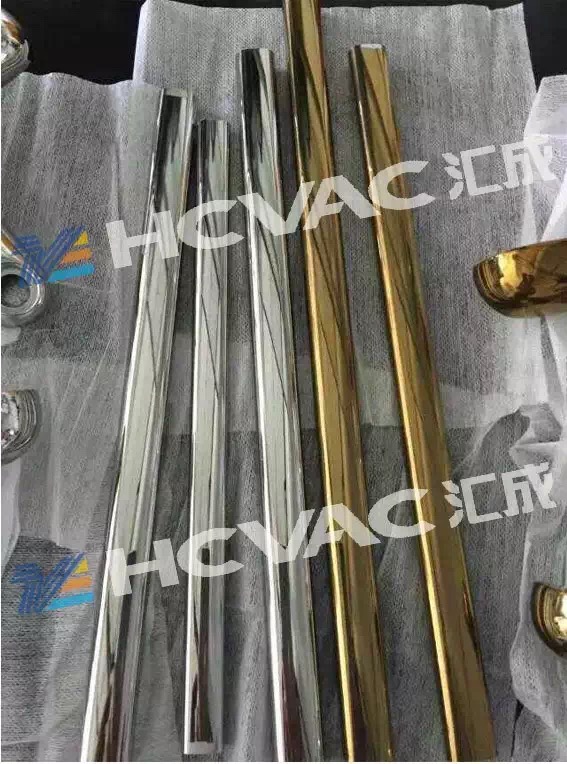 Hcvac 3m 6m Stainless Steel Tube Pipe Gold, Rosegold, Black, Blue PVD Titanium Coating Machine