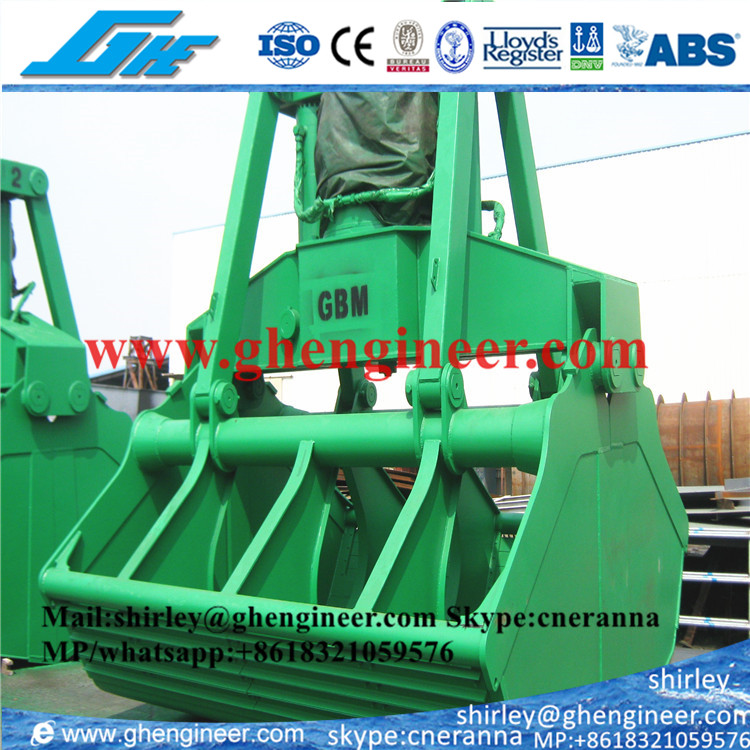 20t 28t Wo Ropes Clamshell Hydraulic Grab