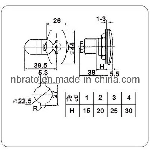 Metal Cam Electric Cabinet Locks