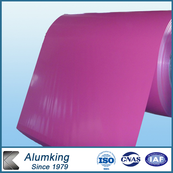 3004 Prepainted Aluminium Coil with PE/PVDF for Roofing