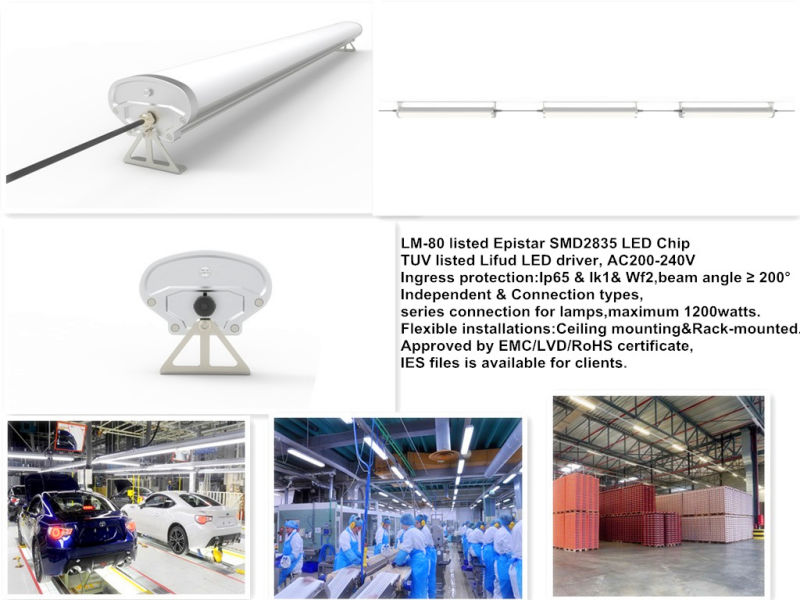 4FT LED Tri-Proof Light-LED High Bay Light-LED Tubes China Factory