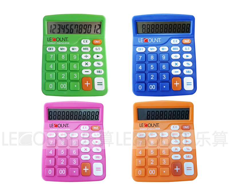 12 Digits Dual Power Desktop Calculator with Optional GtΜ Function (LC246)