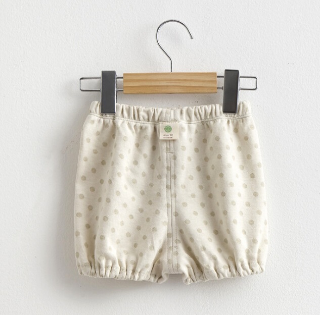 Organic Cotton Lovely DOT Printed Baby Short Pants