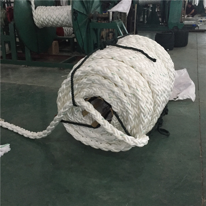 8-Strand Polypropylene Rope Mooring Rope Nylon Rope PE Rope