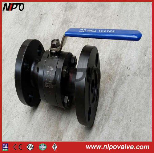 High Pressure Pn420 Forged Steel Floating Ball Valve