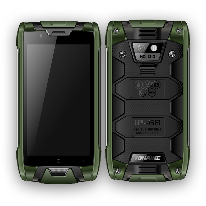 High Quality 4.5 Inch 4G IP 68 Smart Rugged Phone