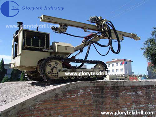 Gl120y DTH Blasthole Drill Rig for Open Surface Mining