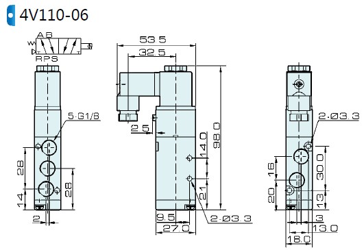 4V100 Series Solenoid Valve