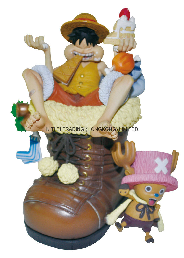 Pirate Luffy Vinyl Cartoon PVC Plastic Action Figure Baby Toys