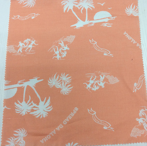 Linen/Cotton Blended Printed Garment/ Home Textile Fabric