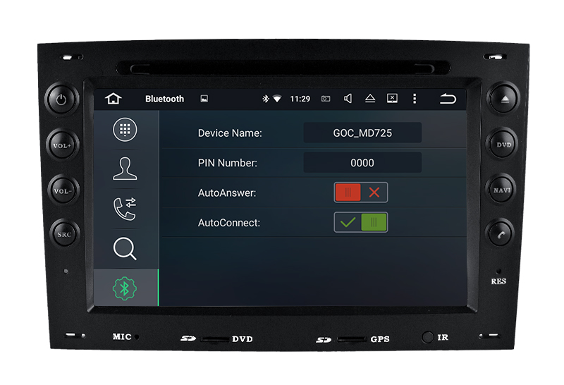 Factory Price Car Radio for Renault Megane Car Radio DVD GPS+Navigation System+Multimedia Player Bluetooth in Dash